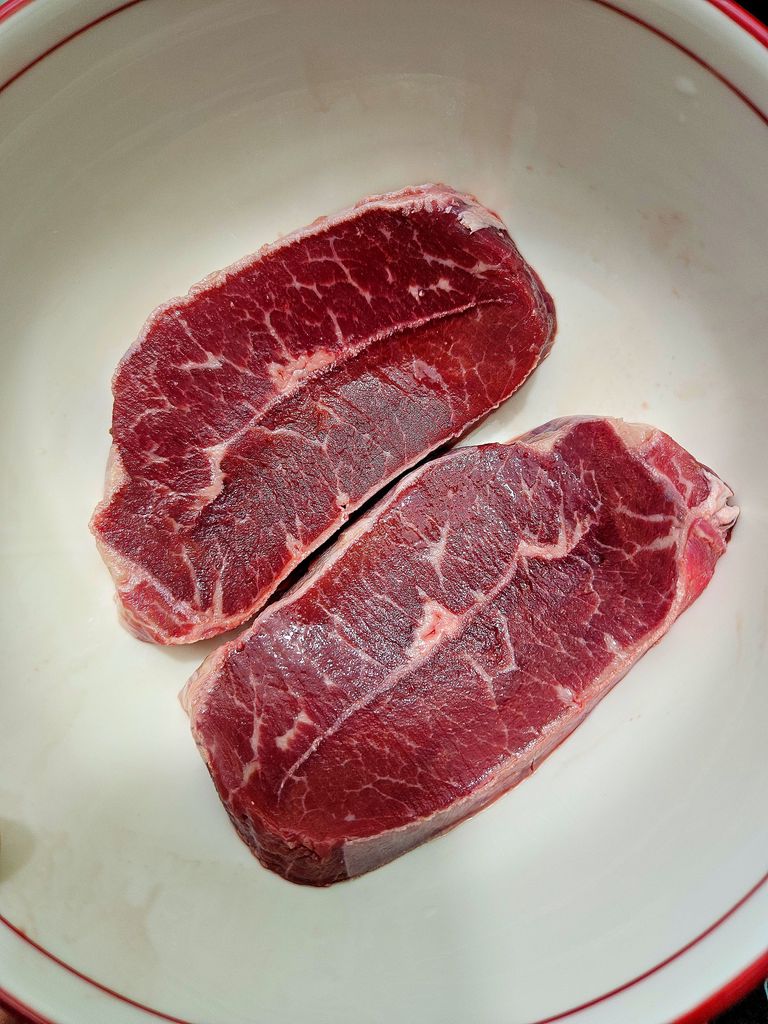 Raw Flat Iron Steak