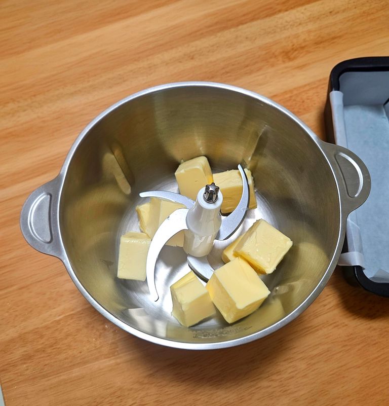 Creaming butter