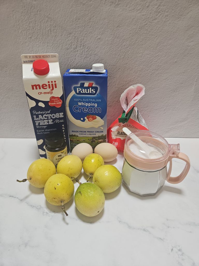 Ingredients laid out