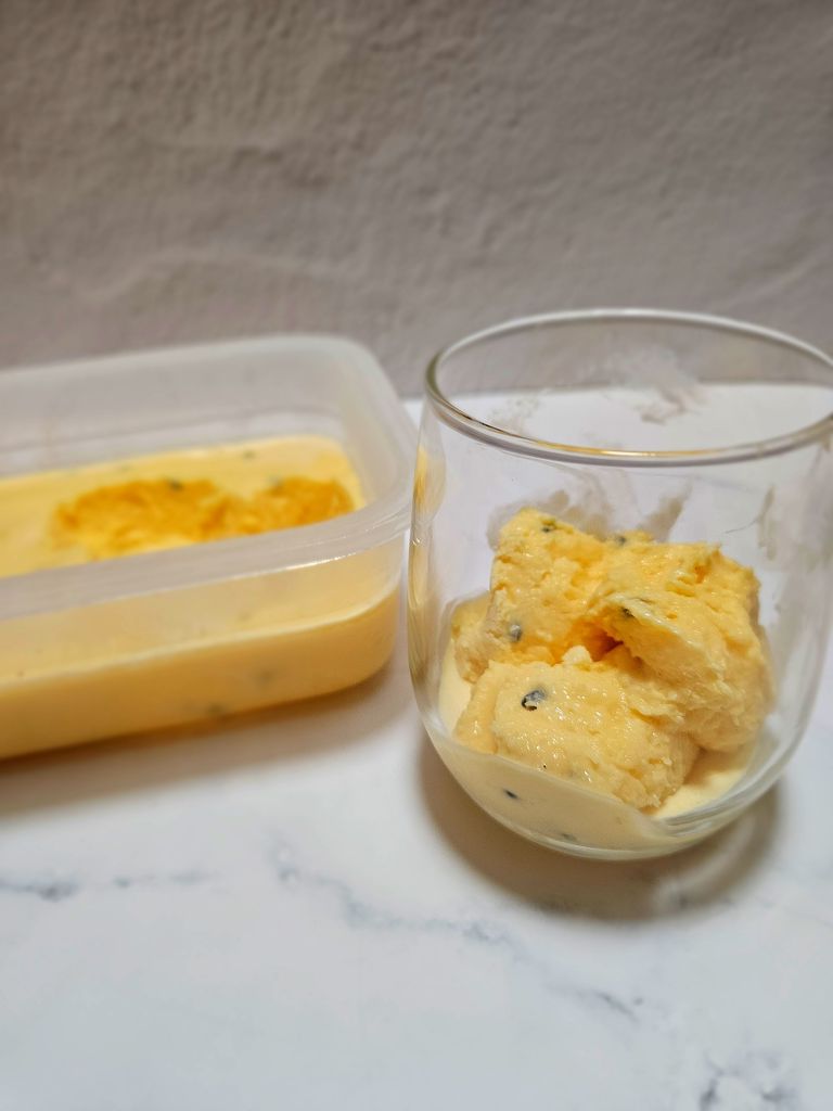 Final Passion Fruit Ice Cream