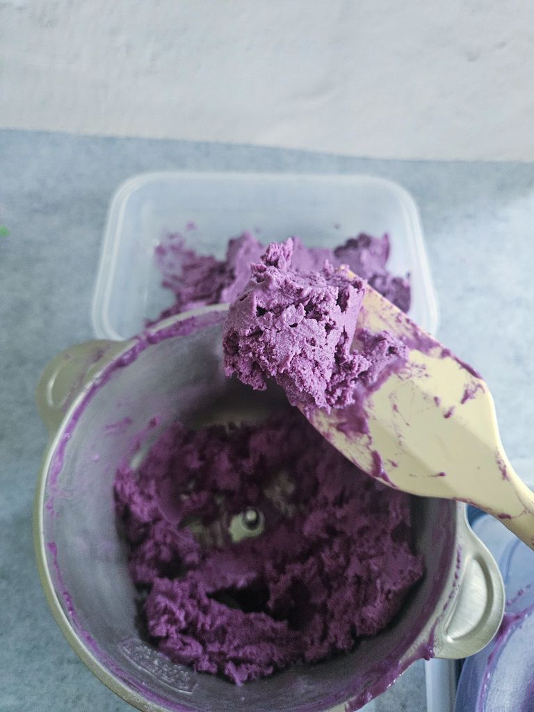 Blended ice cream