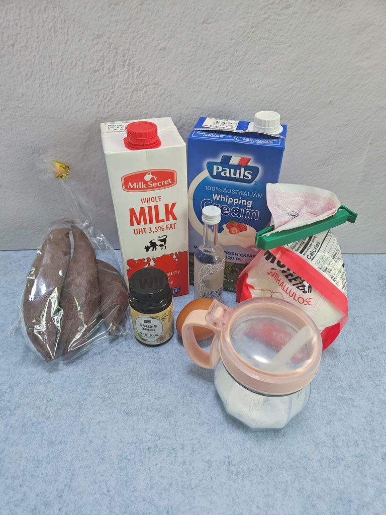 Ingredients laid out