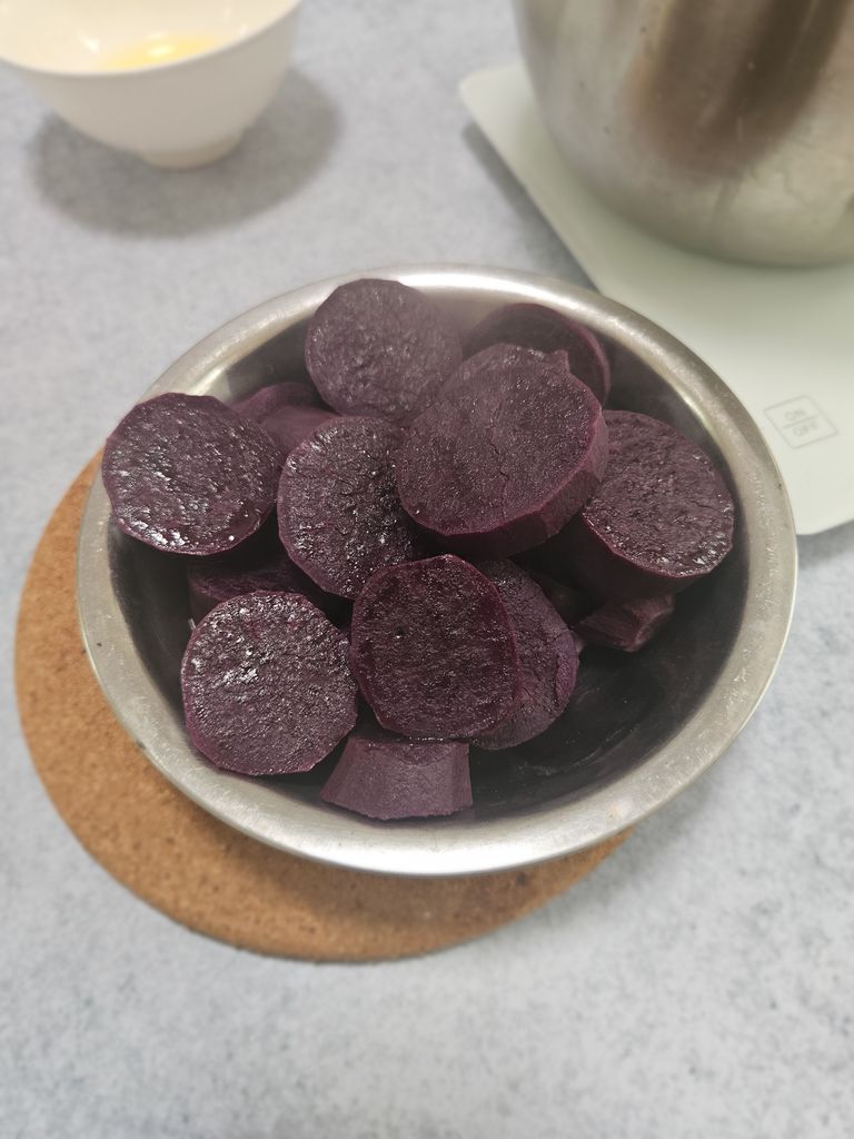 Steamed potato
