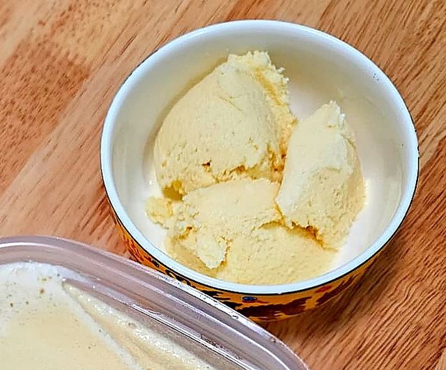 No-Churn Zero Sugar Vanilla Ice Cream (Food Processor Method)